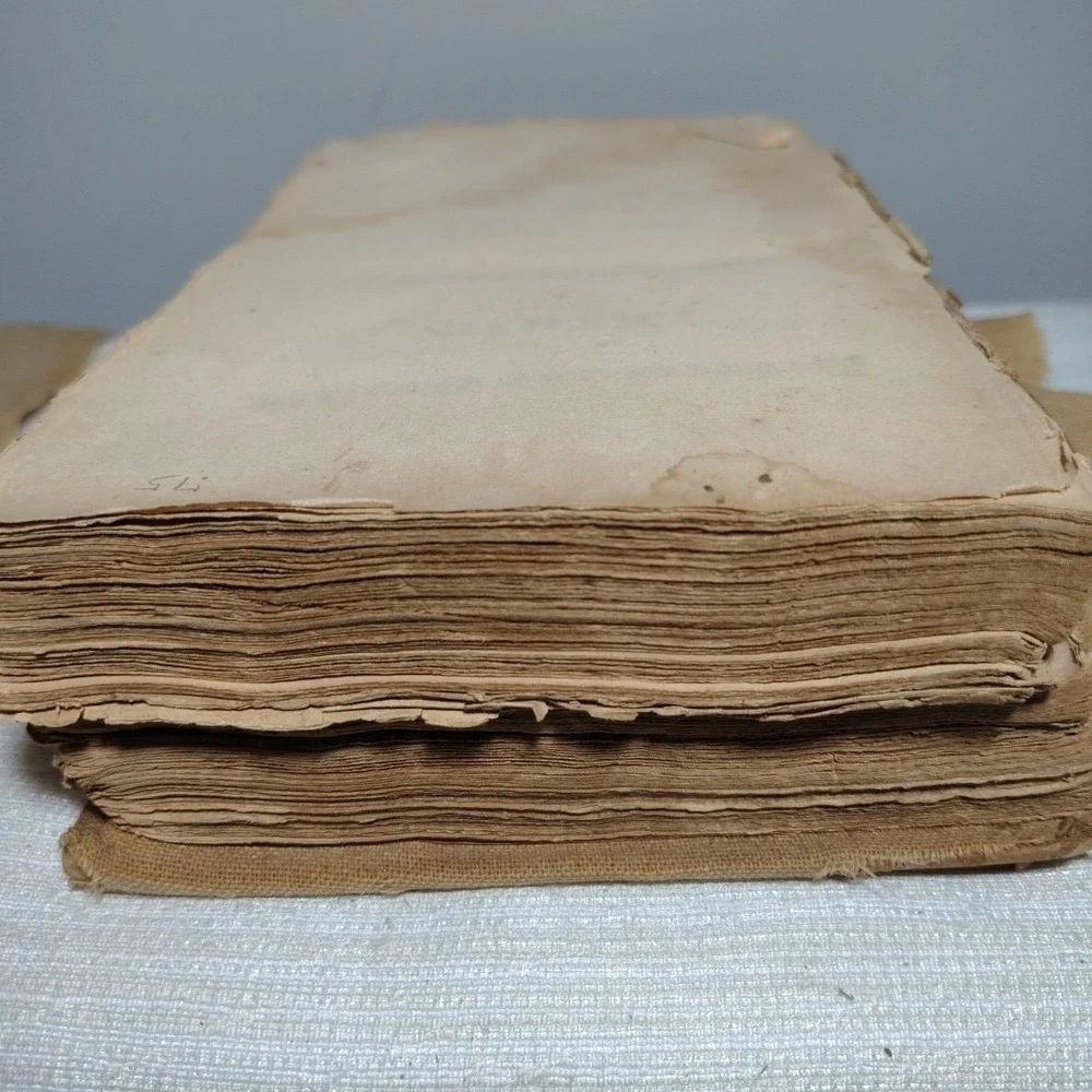 1824 Hebrew English‎ Lexicon Old Testament Josiah Gibbs Gesenius Antiquarian